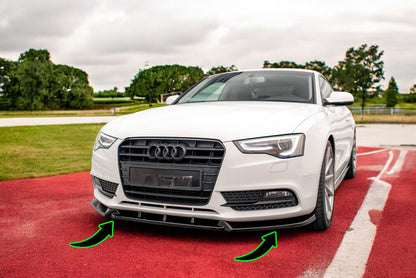🔥Splitter anteriore V.1 Audi A5 Coupe / Sportback 8T Facelift🔥
