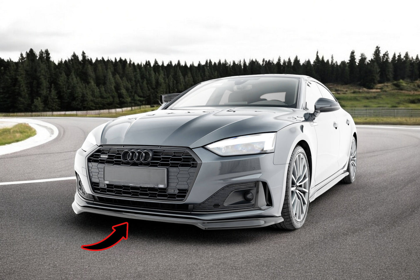 ✨Splitter anteriore V.1 Audi A5 F5 Facelift✨