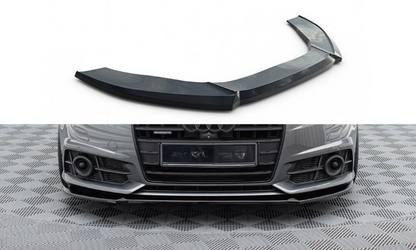 ⭐Splitter anteriore V.1 adatto per Audi A6 / A6 C7 S-line / S6 C7 Facelift⭐