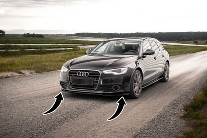 ⭐Splitter anteriore V.1 adatto per Audi A6 C7⭐