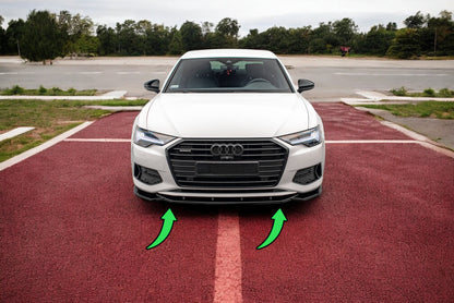 ✨Front splitter V.1 suitable for Audi A6 C8 ✨