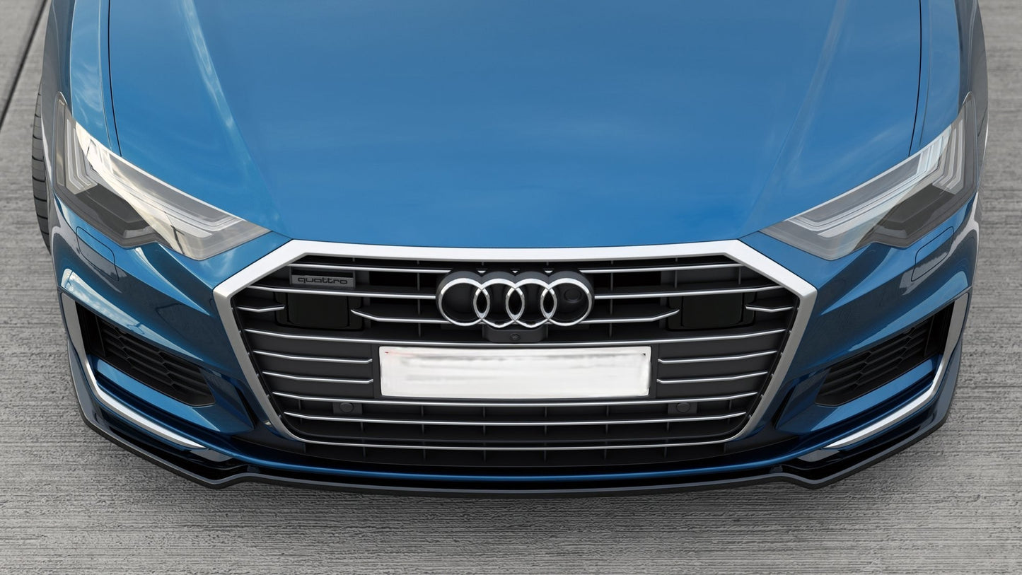 🔥Splitter Anteriore V.1 Adatto Per Audi A6 S-Line / S6 C8 / C8 Facelift🔥