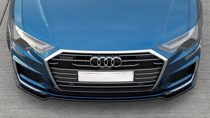 🔥Splitter Anteriore V.1 Adatto Per Audi A6 S-Line / S6 C8 / C8 Facelift🔥