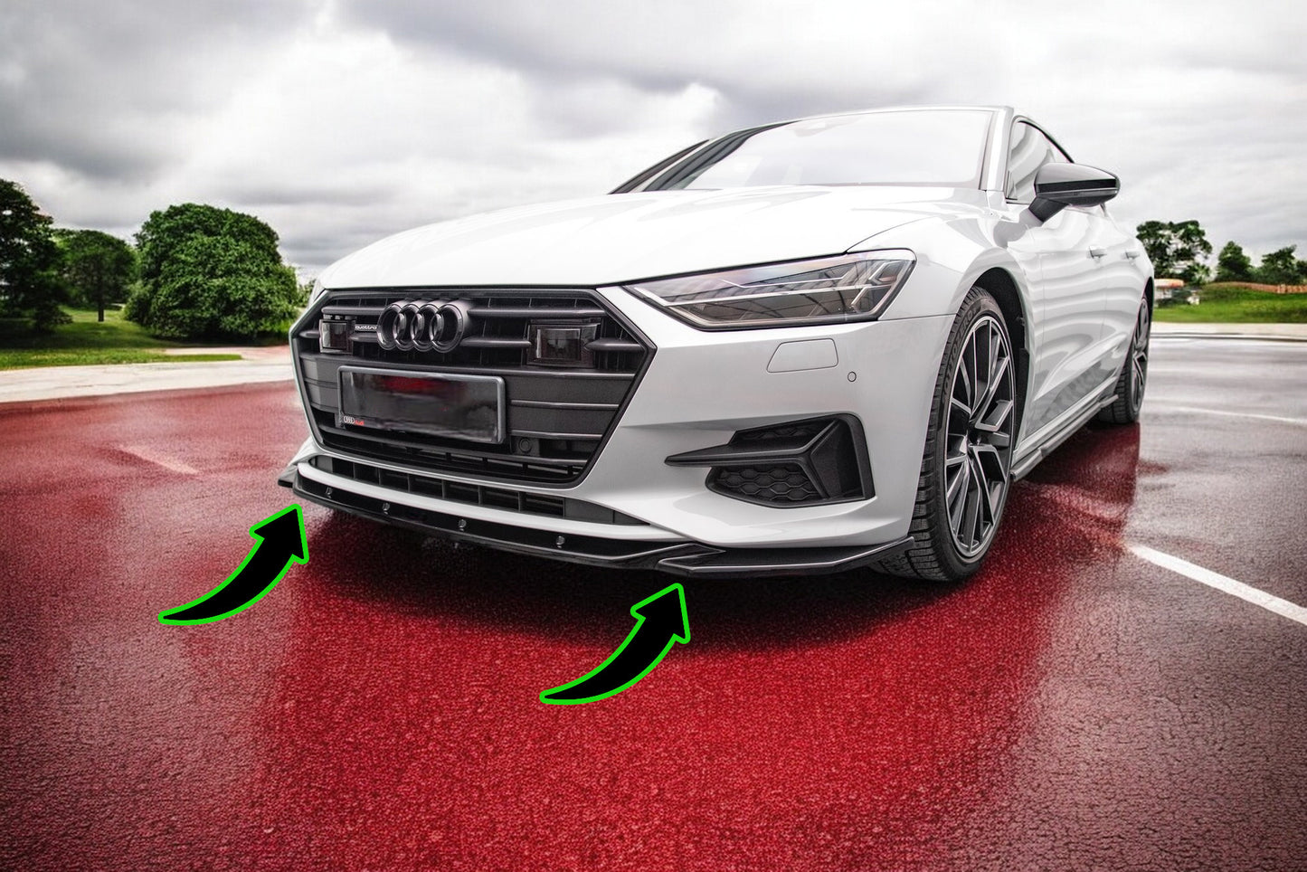 🔥Front Splitter V.1 suitable for Audi A7 C8🔥