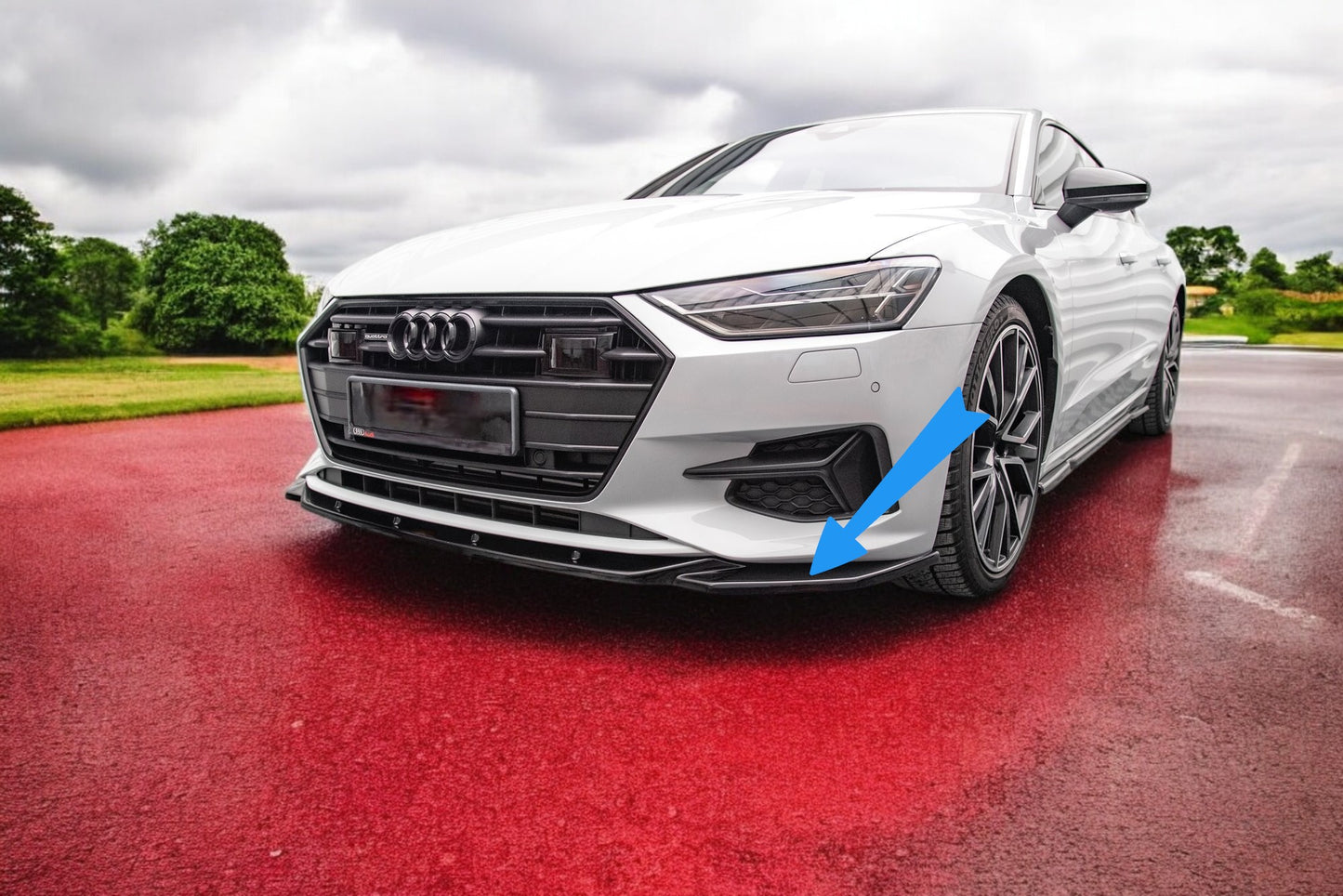 😍Splitter Anteriore V.1 Adatto Per Audi A7 C8😍