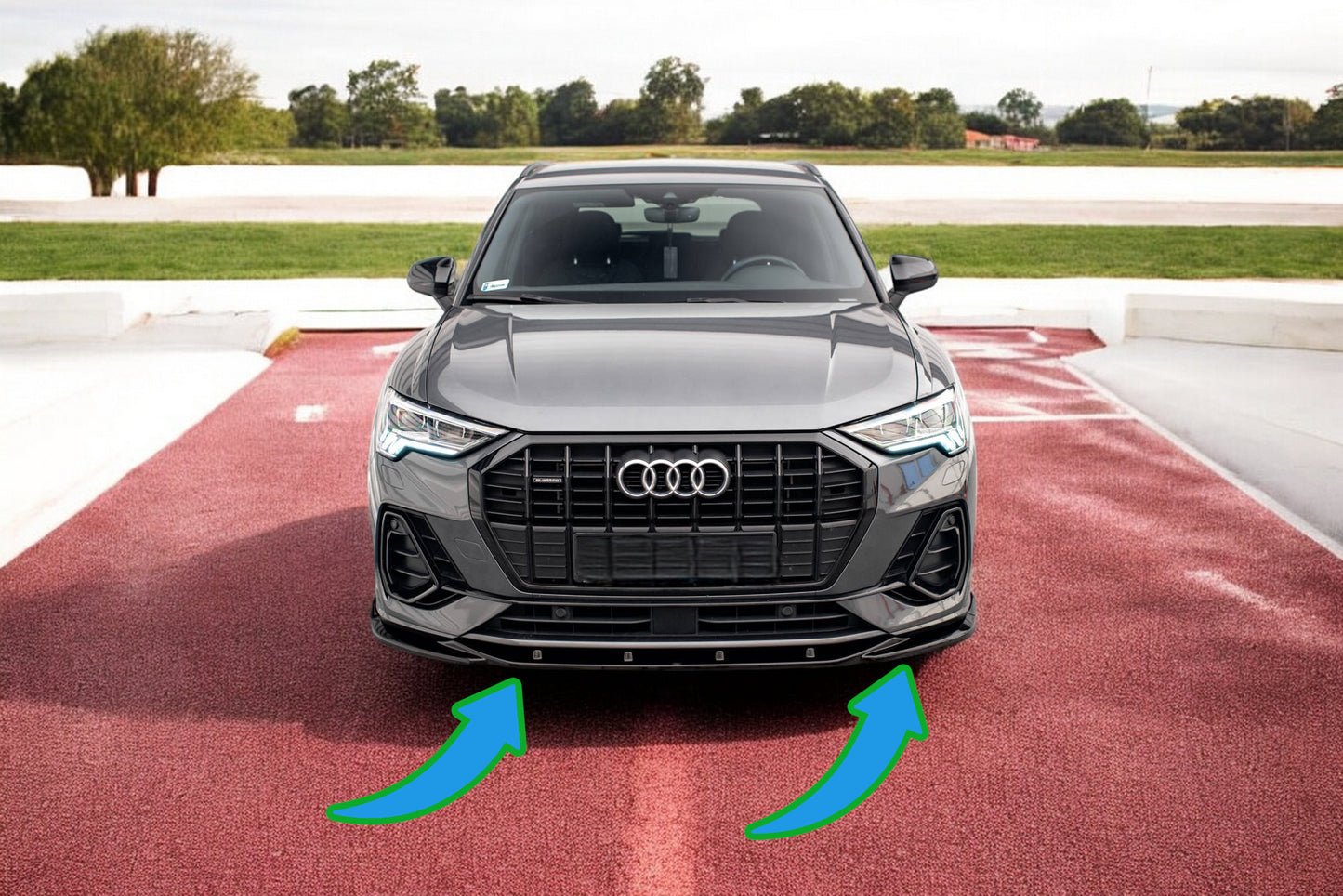 🔥Splitter Anteriore V.1 Audi Q3 S-Line F3🔥