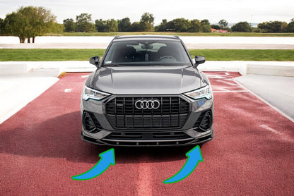 🔥Splitter Anteriore V.1 Audi Q3 S-Line F3🔥