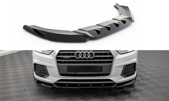 ⭐Front Splitter V.1 suitable for Audi Q3 Sport 8U Facelift⭐