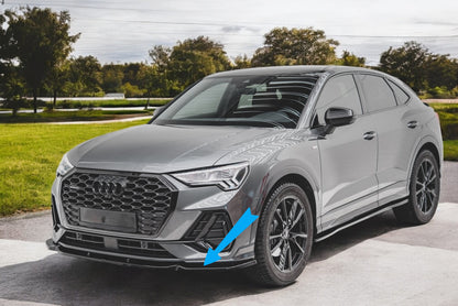 😍Front Splitter V.1 Suitable For Audi Q3 Sportback S-Line😍