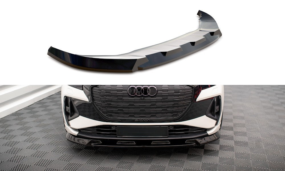 🔥Splitter anteriore V.1 adatto per Audi Q4 e-tron Sportback S-line Mk1🔥