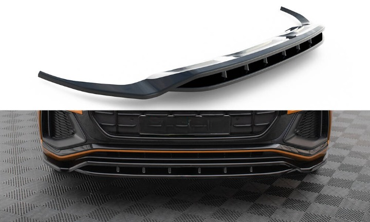 🔥Front Splitter V.1 suitable for Audi Q8 S-line / SQ8 Mk1🔥