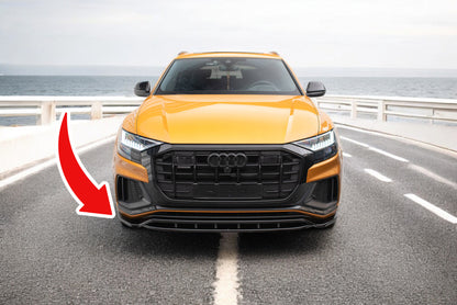 🔥Front Splitter V.1 suitable for Audi Q8 S-line / SQ8 Mk1🔥