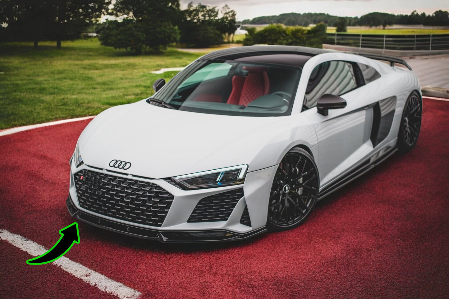 🔥Front Splitter V.1 suitable for Audi R8 Mk2 Facelift🔥