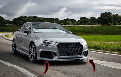 ✨Front Splitter V.1 suitable for Audi RS3 8V FL Sedan✨