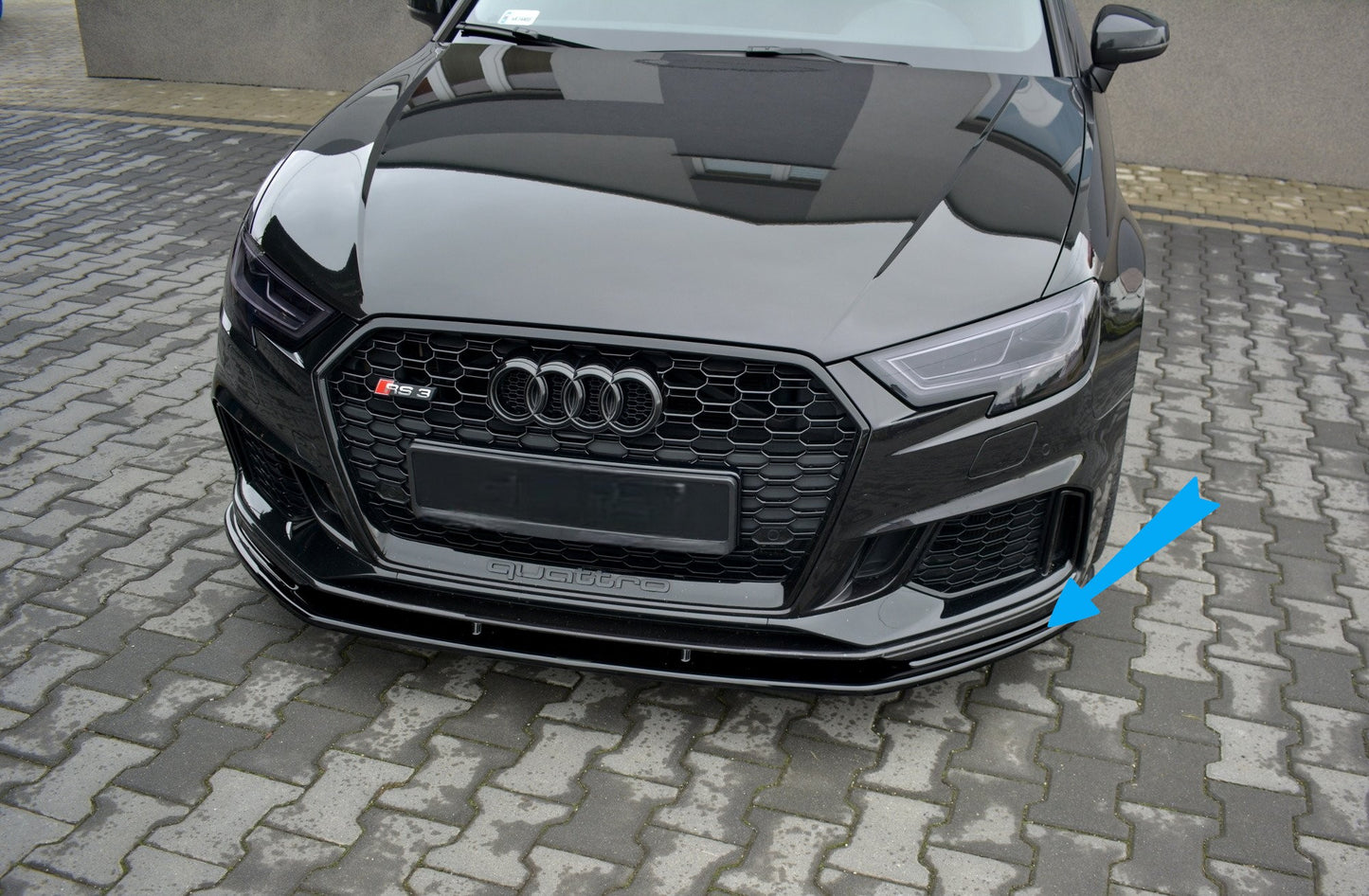 🔥Front Splitter V.1 Suitable For Audi RS3 8V FL Sportback🔥