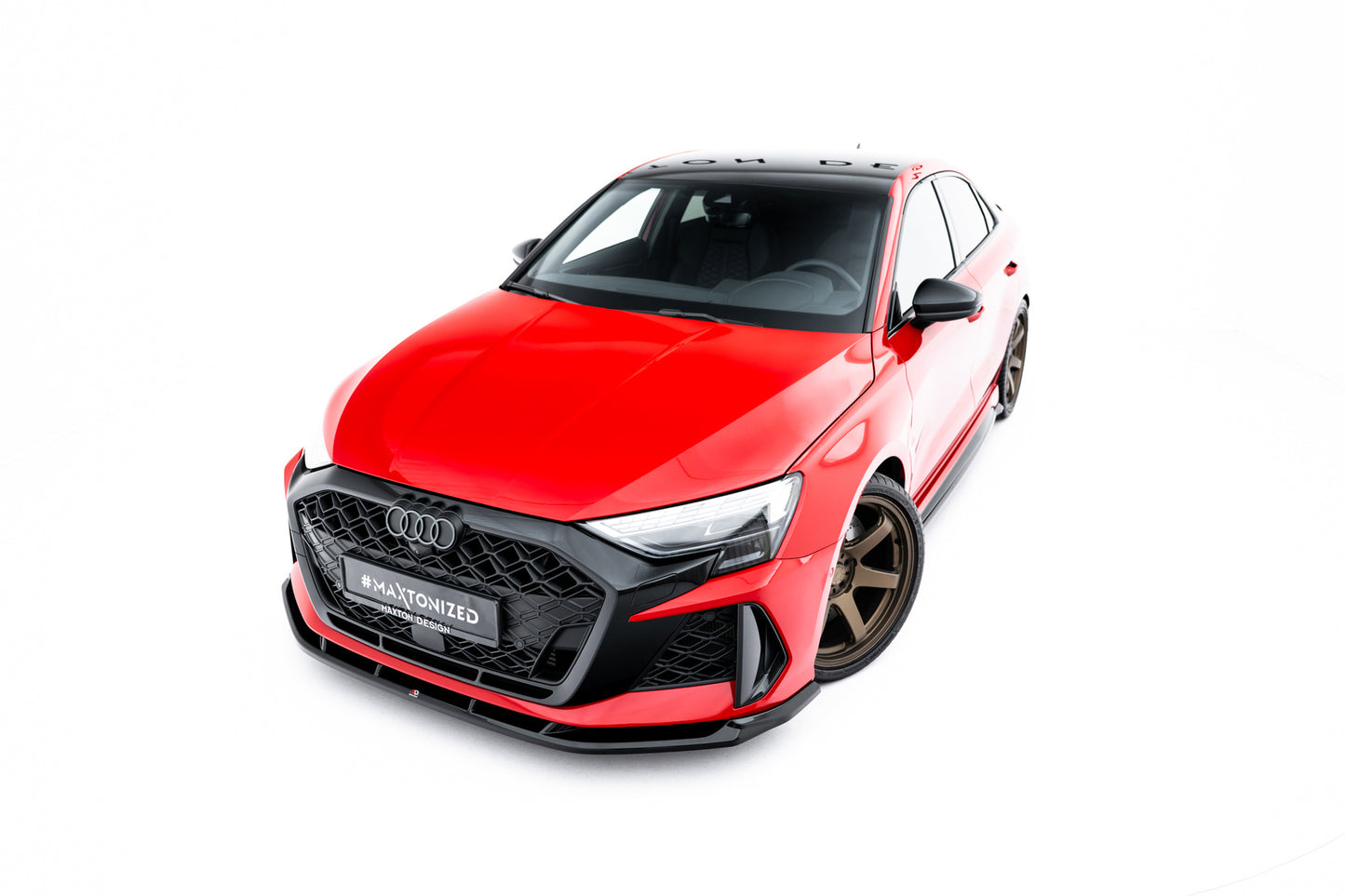 💫ART.8991 Splitter Anteriore V.1 per Audi RS3 Sedan 8Y Facelift 2024💫