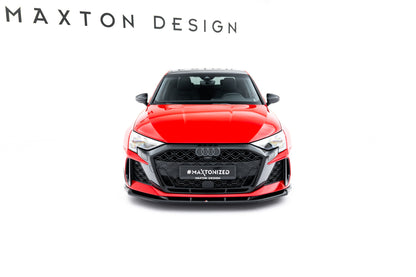 💫ART.8991 Splitter Anteriore V.1 per Audi RS3 Sedan 8Y Facelift 2024💫