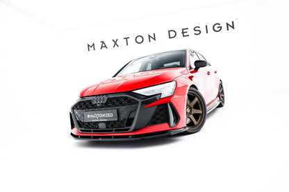 💫ART.8991 Splitter Anteriore V.1 per Audi RS3 Sedan 8Y Facelift 2024💫