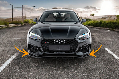 🔥Splitter Anteriore V.1 Adatto Per Audi RS5 Coupé / Sportback F5🔥