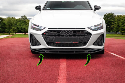 🔥Splitter anteriore V.1 adatto per Audi RS7 C8🔥