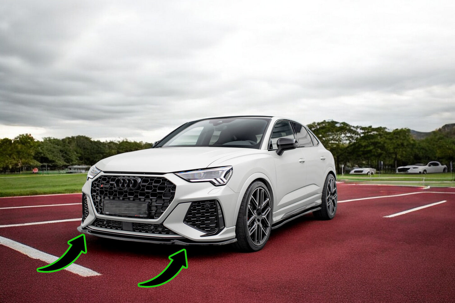 🔥Front Splitter V.1 suitable for Audi RSQ3 F3🔥
