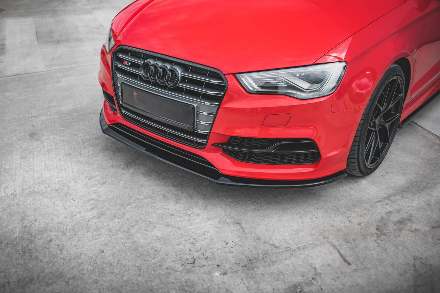🔥Splitter Anteriore V.1 Adatto Per Audi S3 / A3 S-Line 8V Berlina / Cabrio🔥