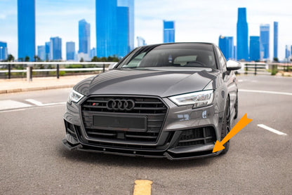 ⭐️Splitter V.1 Suitable For Audi S3 / A3 S-Line Sportback 8V Facelift⭐️