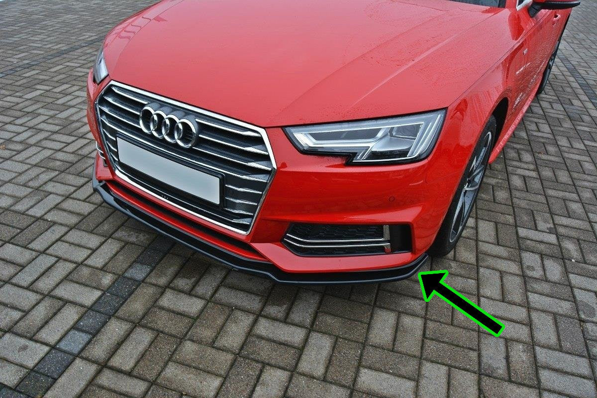 ⭐Splitter anteriore V.1 adatto per Audi S4 / A4 S-Line B9⭐