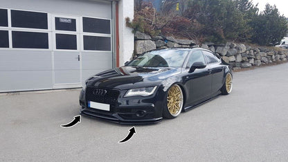 ⭐Splitter anteriore V.1 adatto per Audi S7 / A7 S-Line C7⭐