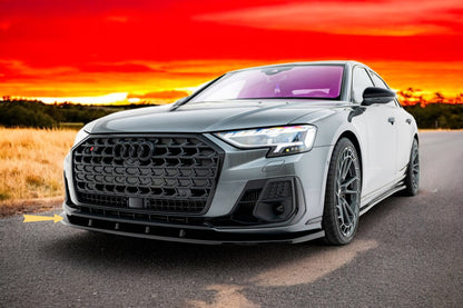 😎Splitter anteriore V.1 adatto per Audi S8 / A8 S-Line D5 Facelift😎