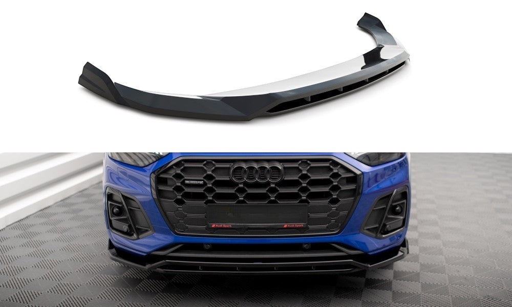 😍Splitter V.1 Suitable For Audi SQ5/Q5 S-Line SUV/Sportback Mk2 Facelift😍