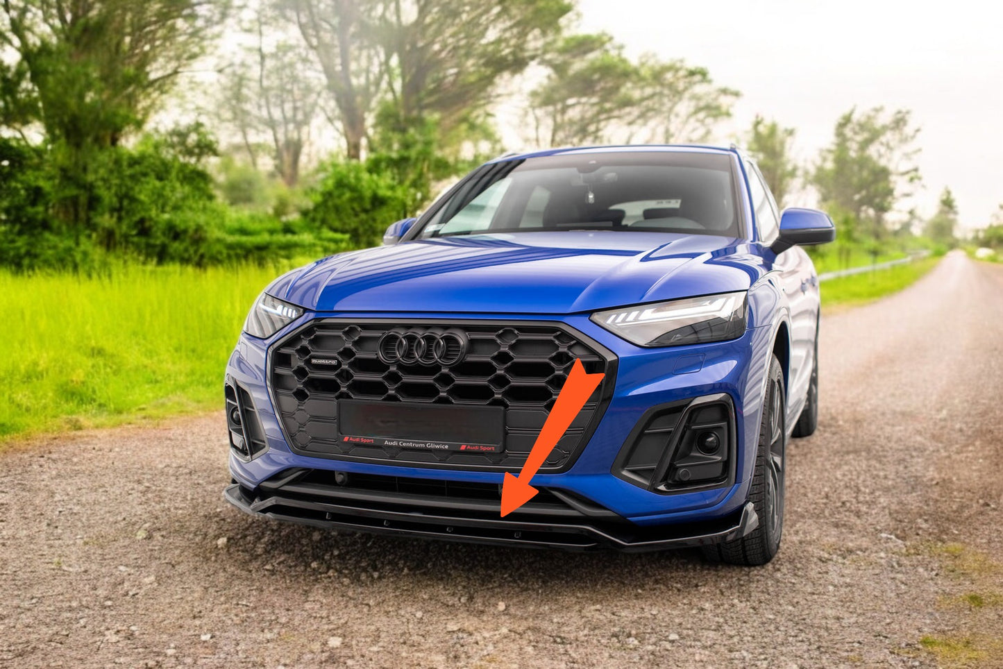 😍Splitter V.1 Suitable For Audi SQ5/Q5 S-Line SUV/Sportback Mk2 Facelift😍