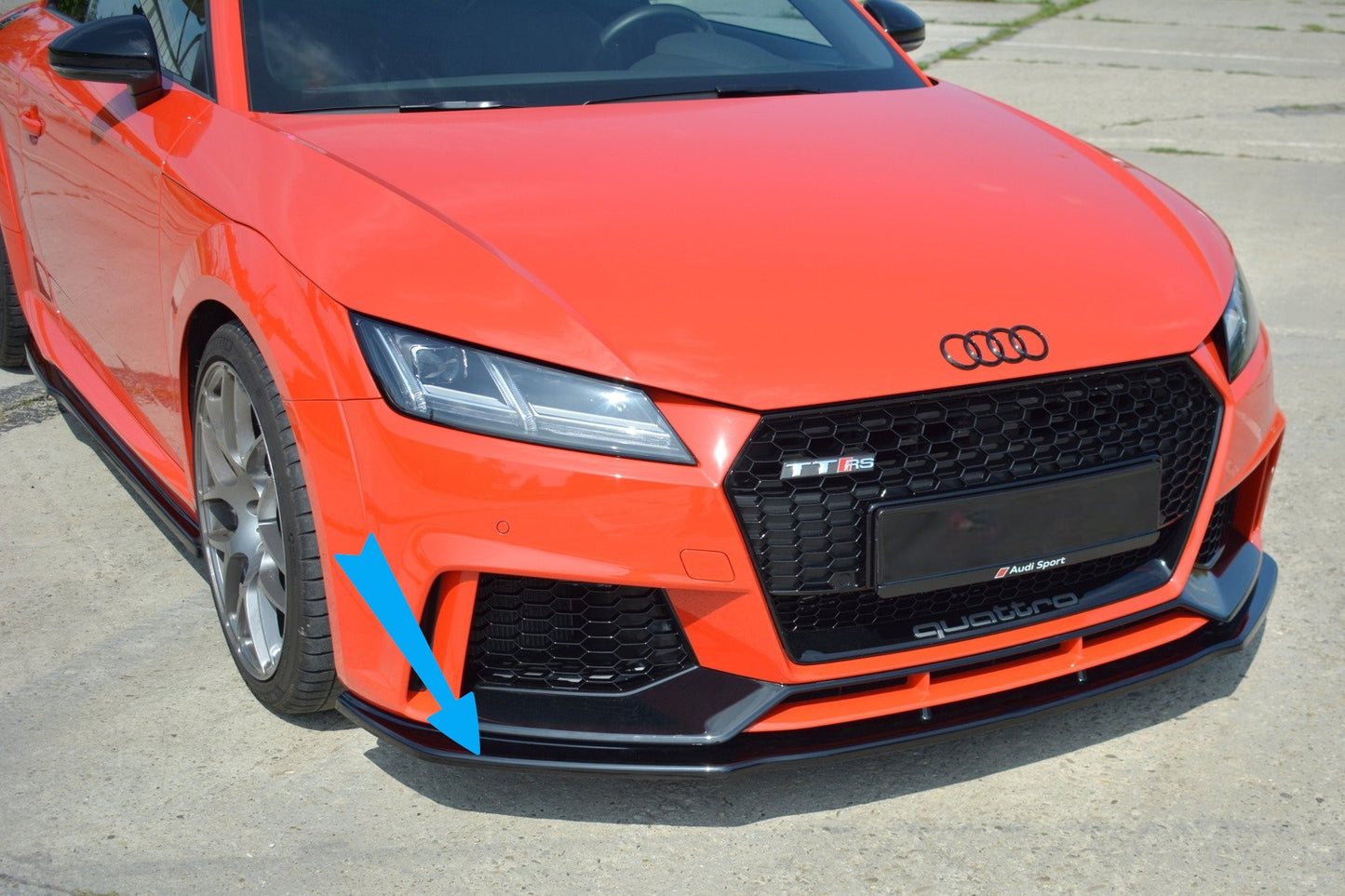 🔥Splitter Anteriore V.1 Adatto Per Audi TT RS 8S🔥