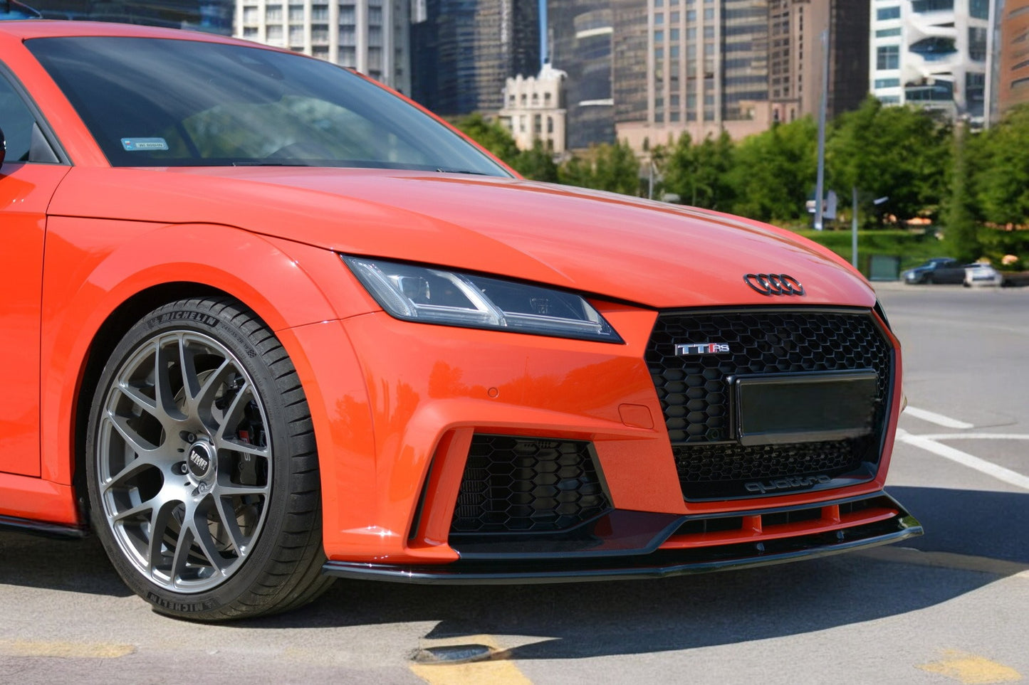 ⭐SPLITTER COMPATIBILE PER ⭐⭐AUDI TT RS 8S 2016-2020 ⭐⭐