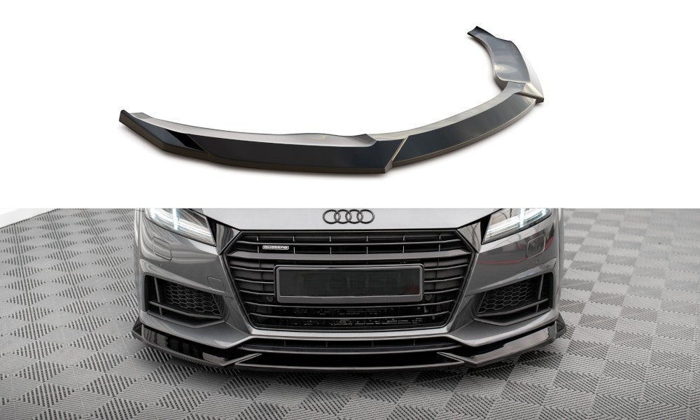 💥Splitter anteriore V.1 Adatto Per Audi TT S / S-Line 8S💥