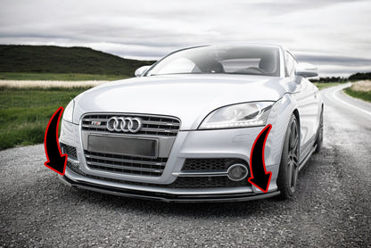 ⭐Splitter anteriore V.1 adatto per Audi TT S / TT S-Line 8J Facelift⭐