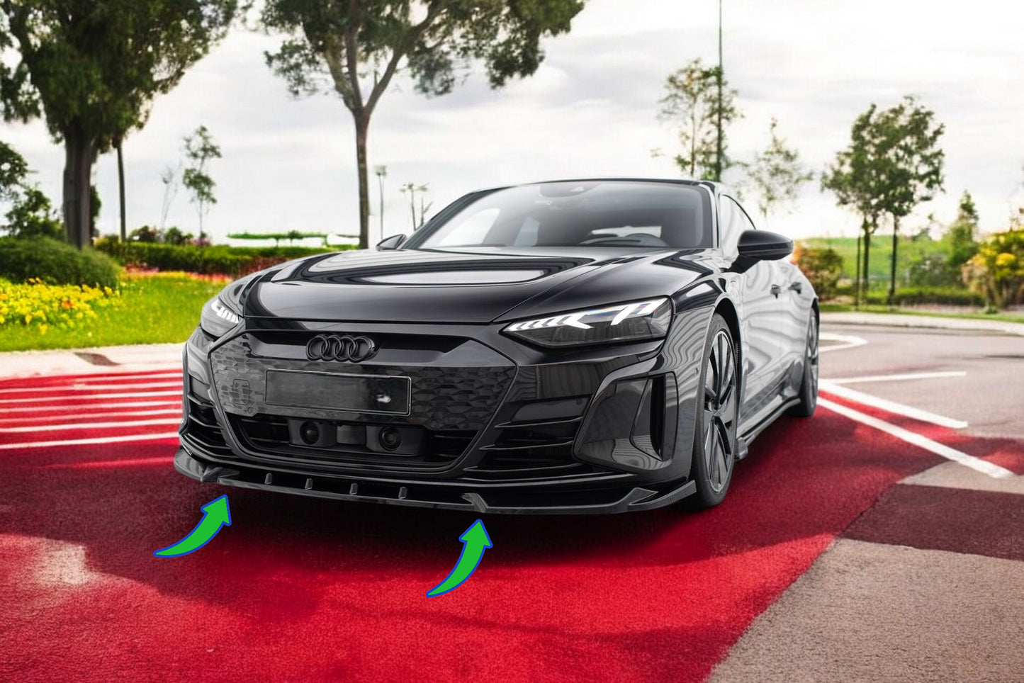 ✨Front Splitter V.1 suitable for Audi e-Tron GT / RS GT Mk1✨