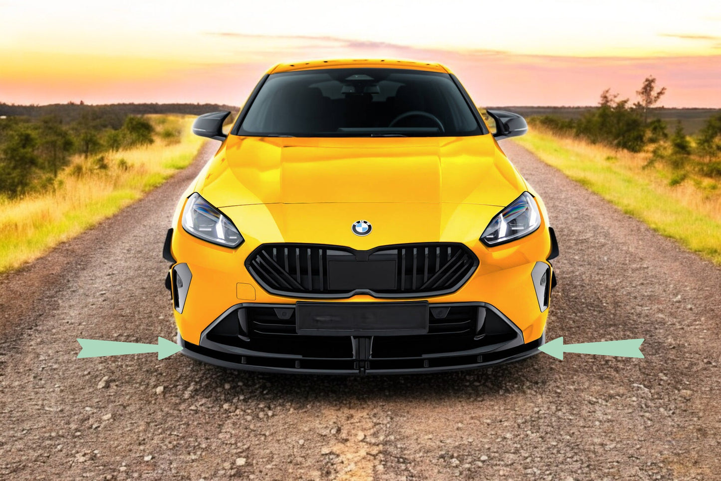 🔥Splitter Anteriore V.2 Adatto Per  BMW 1 M-Pack F70🔥