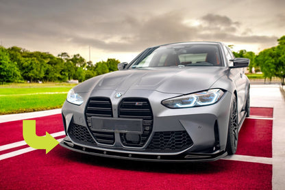 🔥Splitter Anteriore V.1 Adatto Per  BMW M3 Sedan / Touring G80 / G81🔥