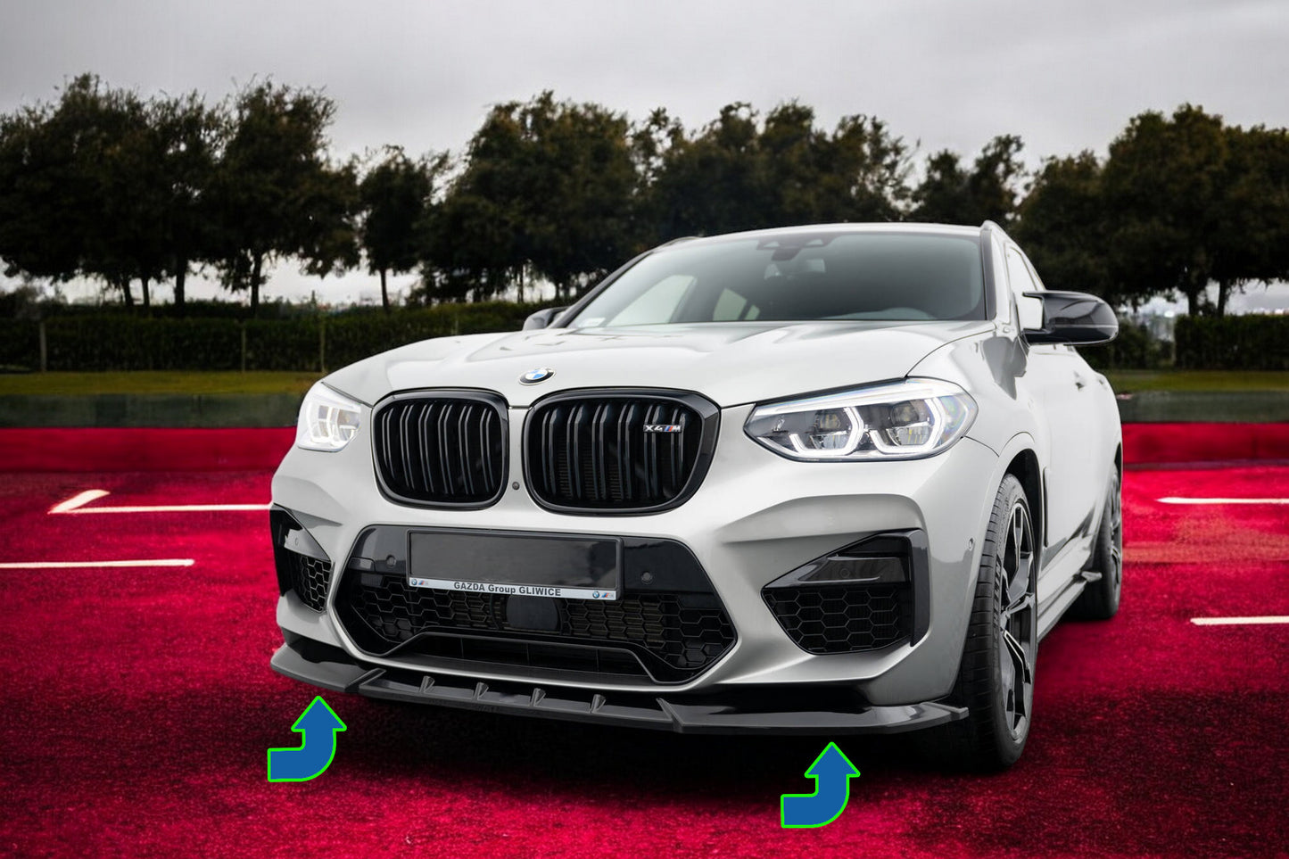 ✨Splitter anteriore V.1 BMW X4 M F98✨