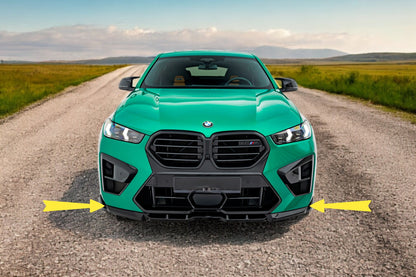 🔥Splitter Anteriore V.1 Adatto Per BMW X6 M F96 Facelift🔥