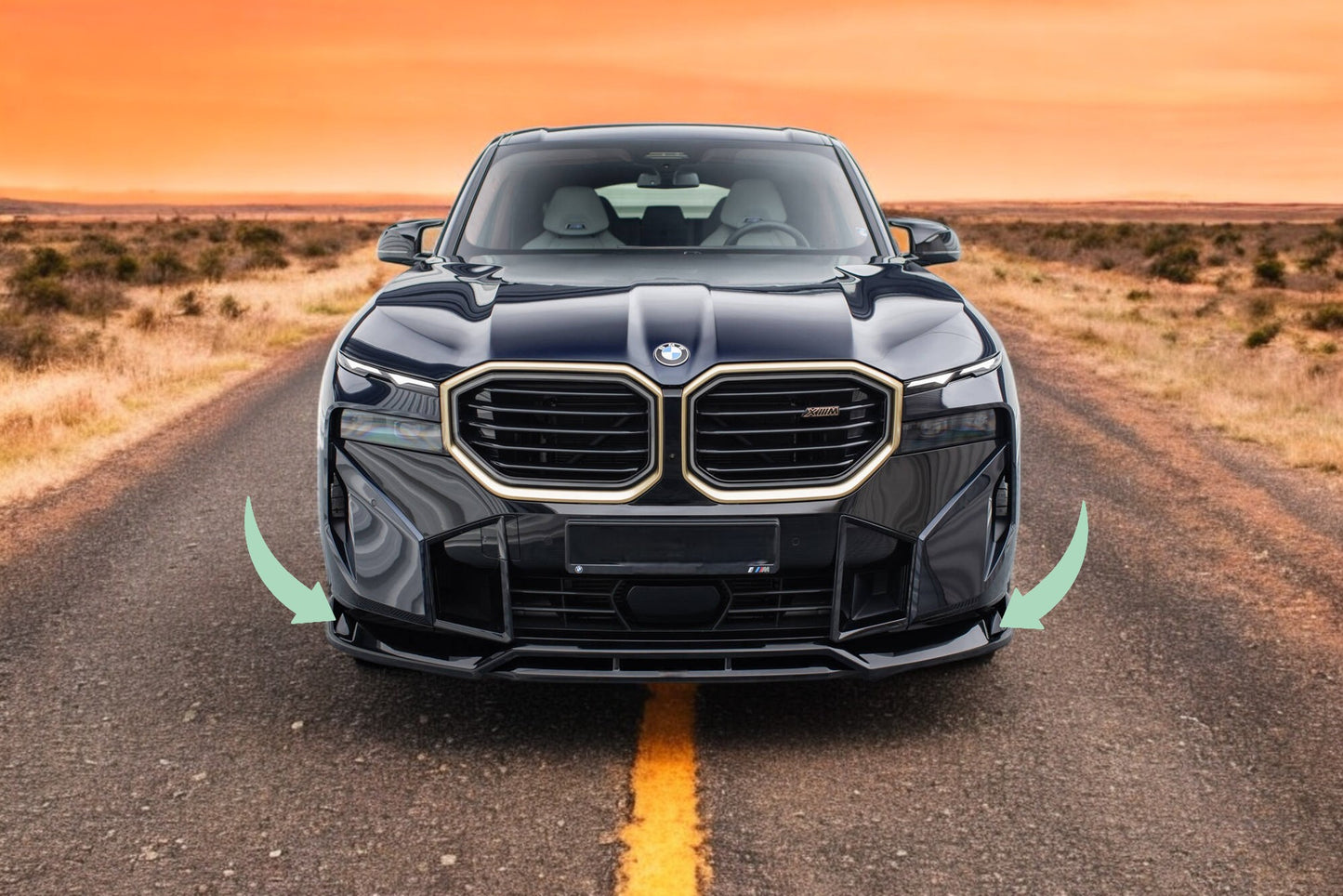 🔥Splitter Anteriore V.2 Adatto Per  BMW XM G09🔥