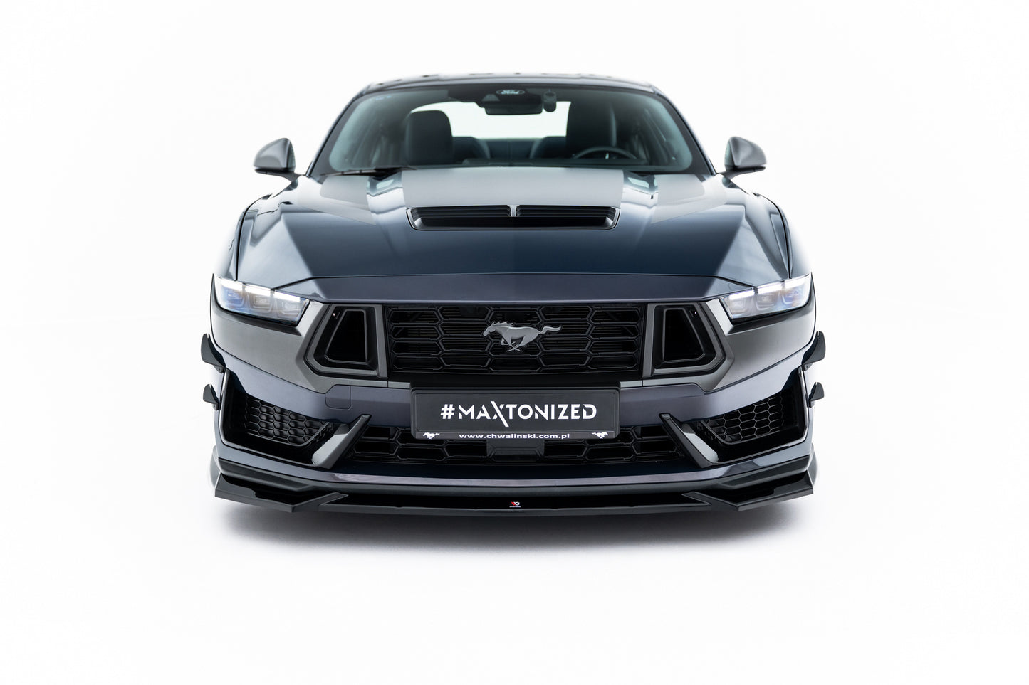 💫ART.9000 Splitter Anteriore per V.1 Ford Mustang Dark Horse Mk7 2024💫
