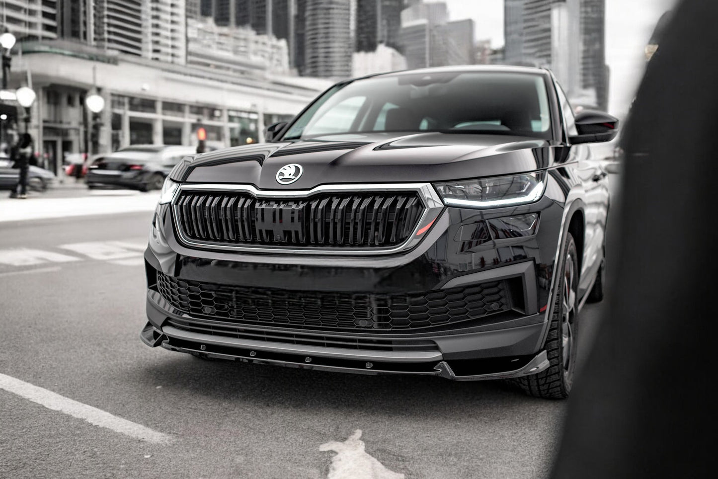 Splitter adatto per ⭐ŠKODA Kodiaq Mk1 Facelift 2021+ ⭐
