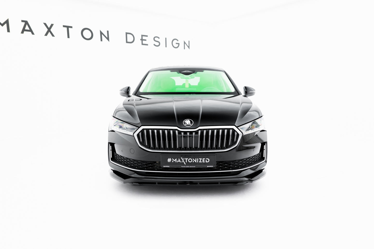 💫ART.9019 Splitter Anteriore V.1 per Skoda Superb Mk4 2024+💫