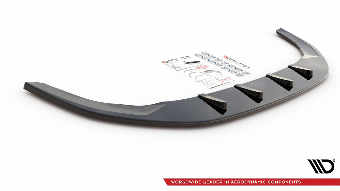 SPLITTER ANTERIORE V.1 adatto per VOLKSWAGEN GOLF 8 GTI / R-LINE 2020