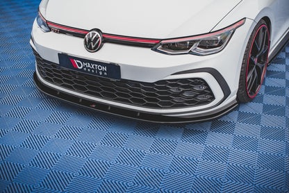 SPLITTER ANTERIORE V.1 adatto per VOLKSWAGEN GOLF 8 GTI / R-LINE 2020