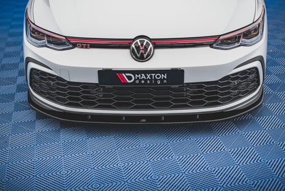 SPLITTER ANTERIORE V.1 adatto per VOLKSWAGEN GOLF 8 GTI / R-LINE 2020