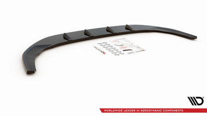 SPLITTER ANTERIORE V.1 adatto per VOLKSWAGEN GOLF 8 GTI / R-LINE 2020