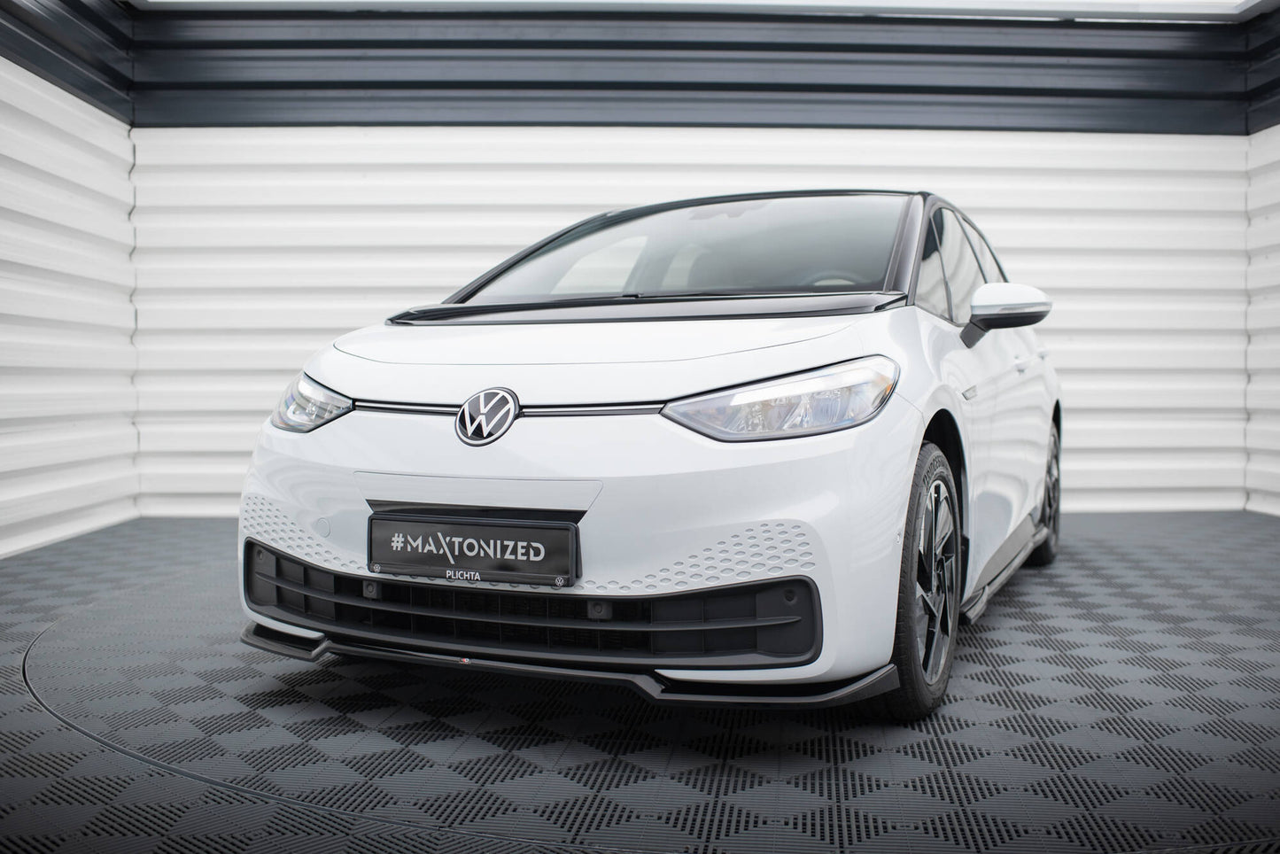 SPLITTER ANTERIORE V.1 adatto per VOLKSWAGEN ID.3 MK1 2019-2023